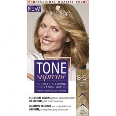 Schwarzkopf Tone supreme 8-5 goudblond bnl